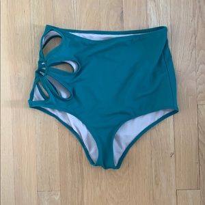 Kortni Jeane floral cut out bottoms